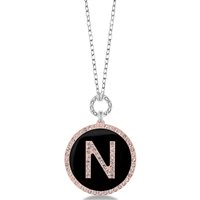 Collana Dvccio Donna in Bronzo ZXIMCL1048/2C-N - ZXIMCL1048/2C-N